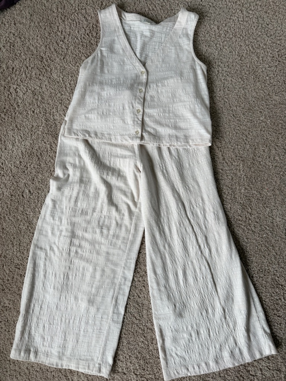 Z Supply Solace Top and Scout Bottoms - Whisper White